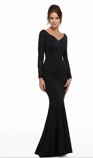 MGNY mother of the bride/groom dress black
